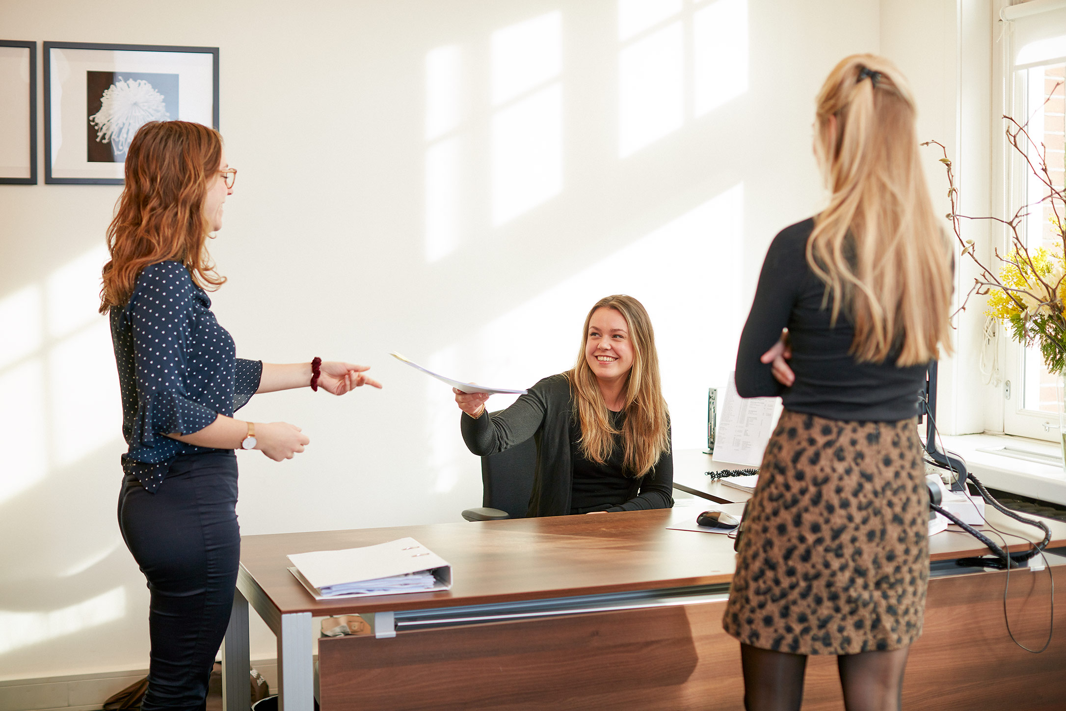 Vacature receptionist(e)